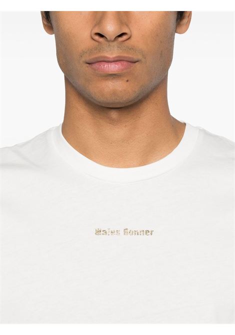 Original T-shirt in bianco Wales bonner - unisex WALES BONNER | US25JE23JE01000